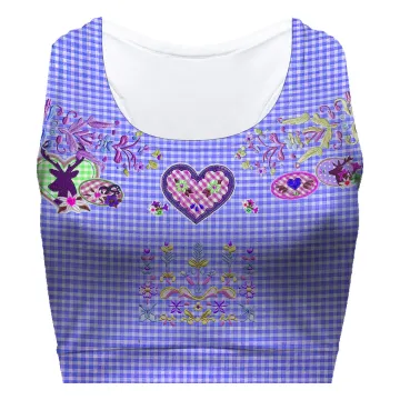 Alpine Purple Sport Bra