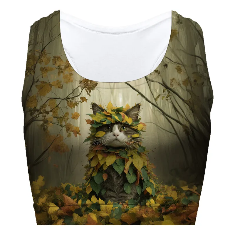 Cat Fall Sport Bra