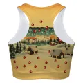 Country Christmas Sport Bra
