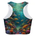 Diving Cat Sport Bra