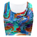 Dragon Blue Sport Bra