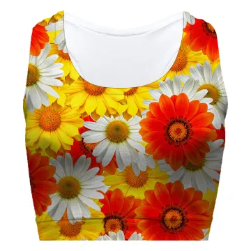 French Daisy Sport Bra