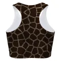 Giraffe Skin Sport Bra