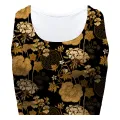 Gold Foliage Sport Bra