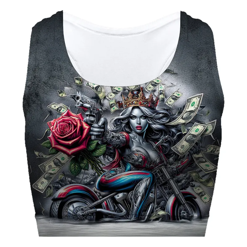 Gun And Rose Sport Bra