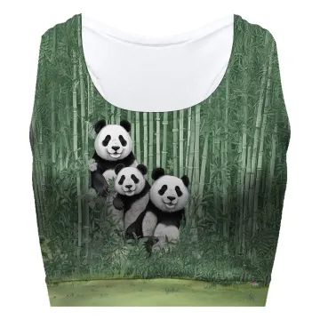 Hidden Panda Sport Bra