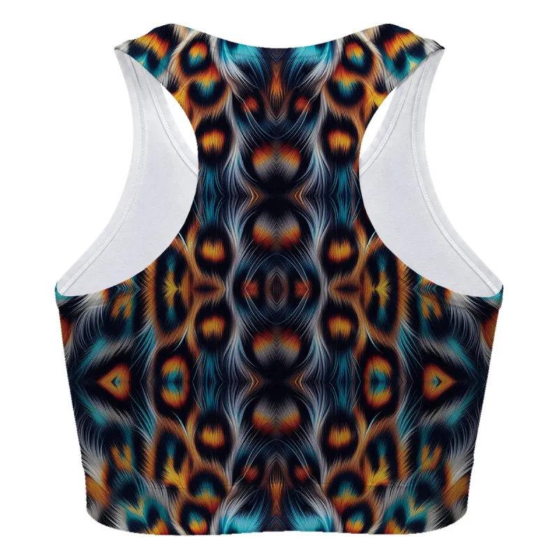 Leopard Dog Sport Bra