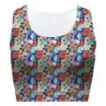 Orange Daisy Sport Bra