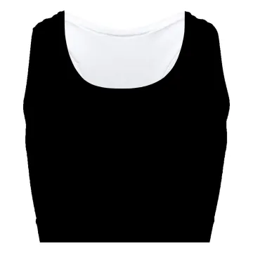 Plain Black Sport Bra