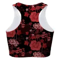 Red Foliage Sport Bra