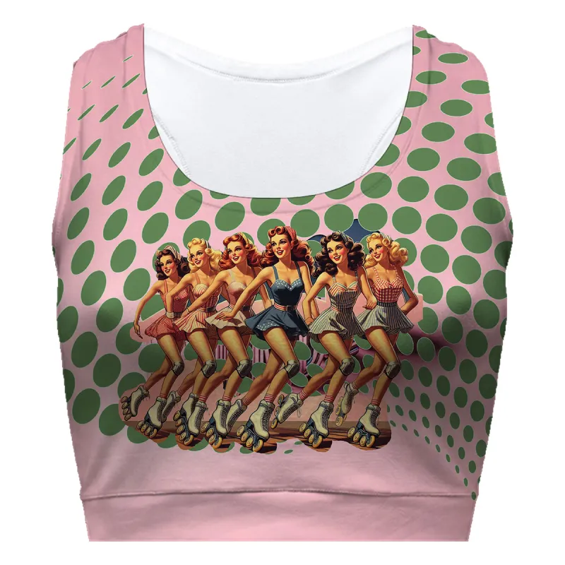 Roller Blades Sport Bra