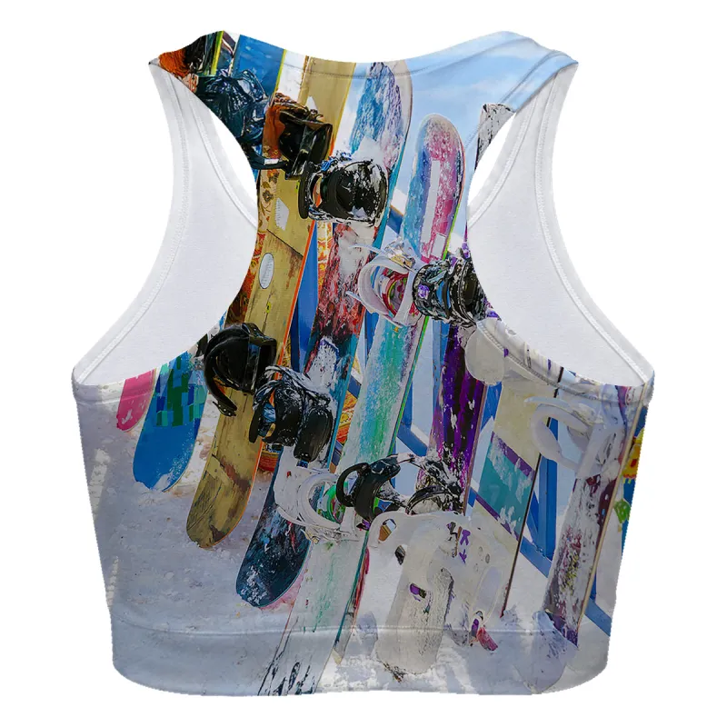 Snowboards Sport Bra