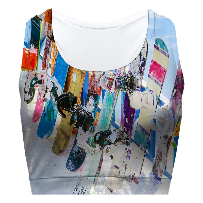 Snowboards Sport Bra