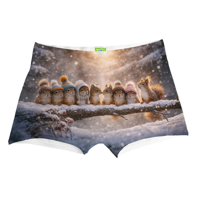 Cozy Squirrels Boxer