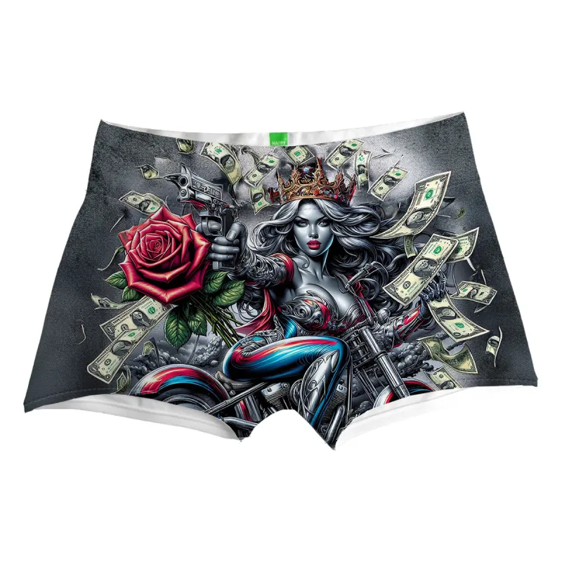 Gun And Rose Boxer