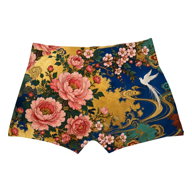 Peony Bird Boxer