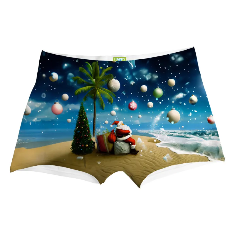 Santa Beach Boxer