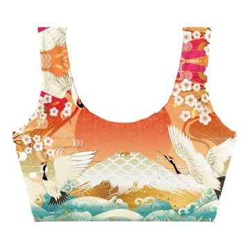 Asian Look Crop Top