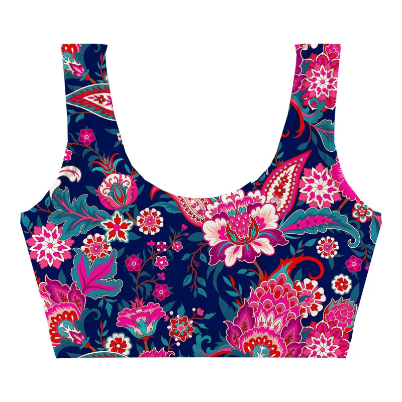 Batik Shoot Crop Top