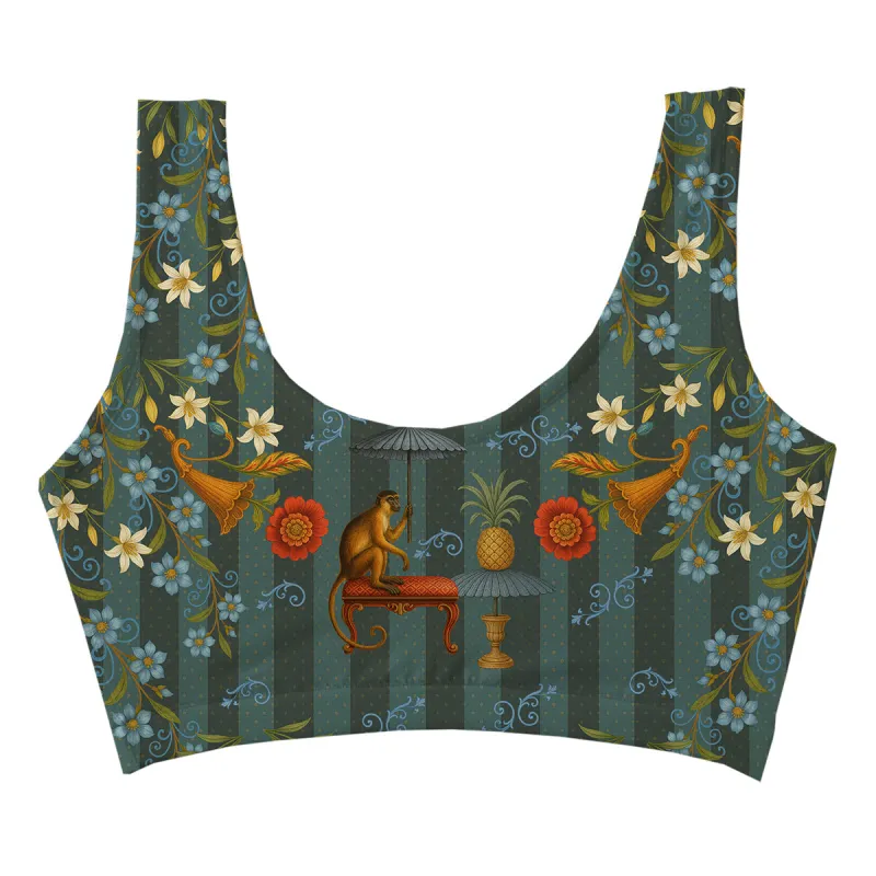 Botanic Monkey Crop Top