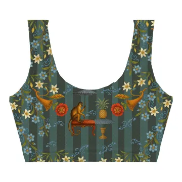 Botanic Monkey Crop Top