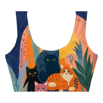 Catty Crop Top