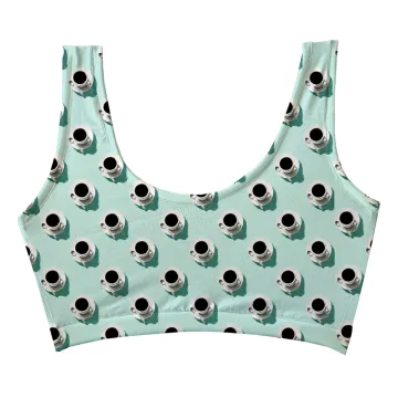 Coffee Mint Crop Top
