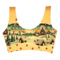Country Christmas Crop Top