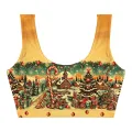 Country Christmas Crop Top