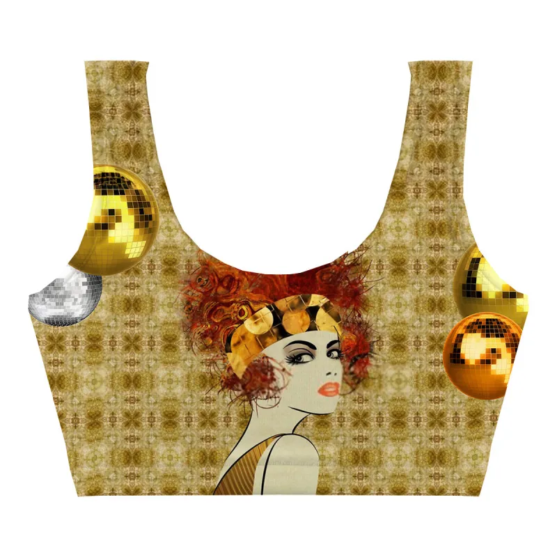 Disco Girl Crop Top