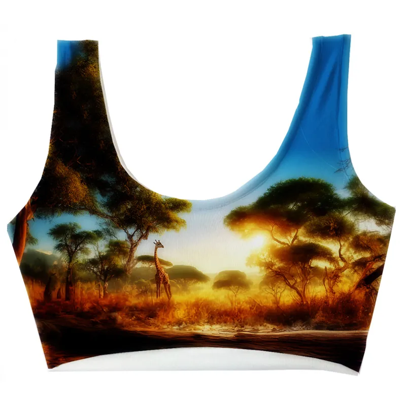 Duo Trip Crop Top