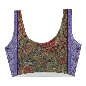 Elephant Batik Crop Top