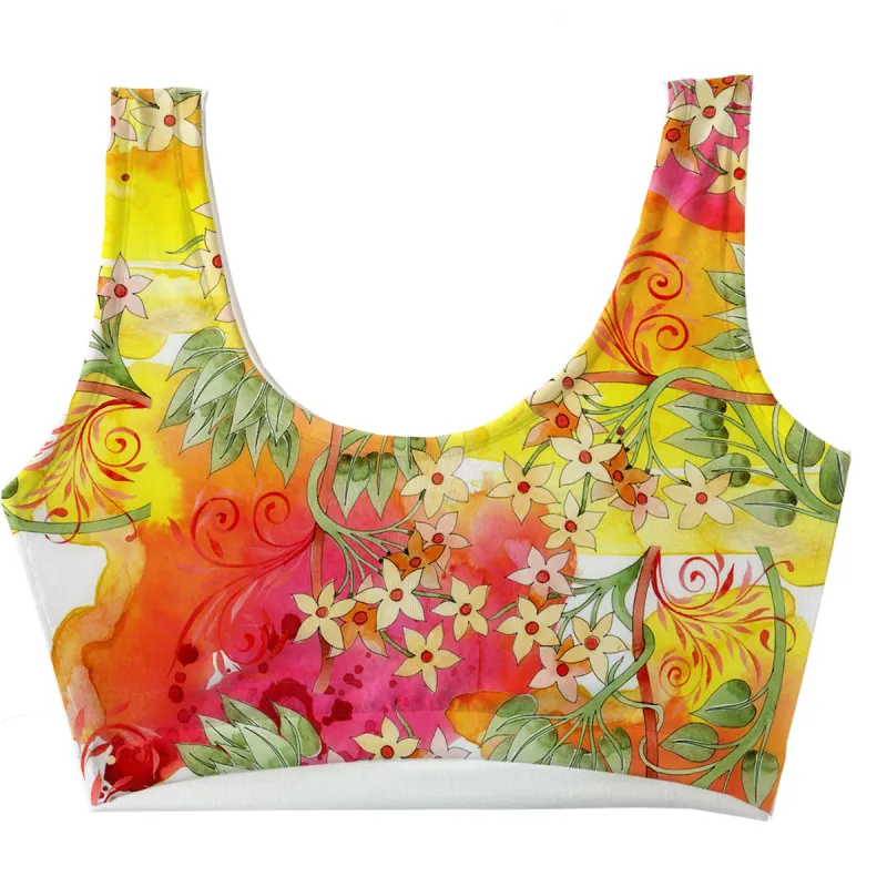 Flower Of Fall Crop Top