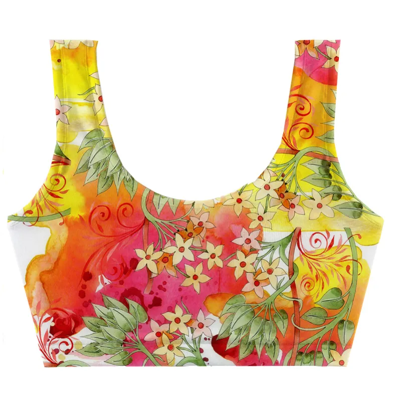 Flower Of Fall Crop Top