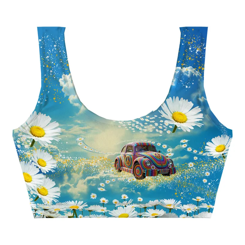 Flower Trip Crop Top