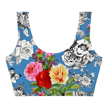 Granny Roses Crop Top