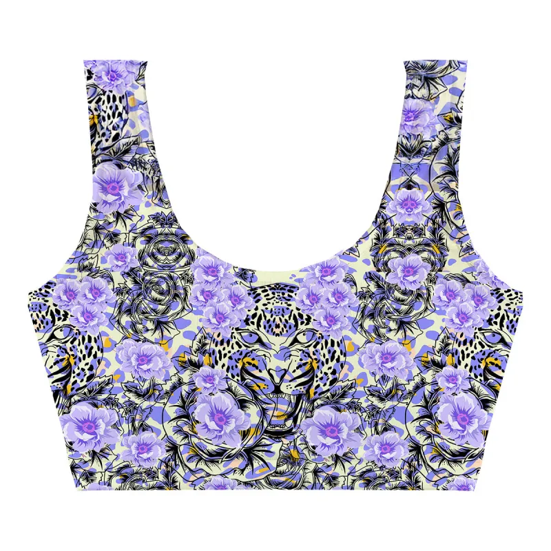Hide Tiger Crop Top