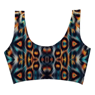 Leopard Dog Crop Top