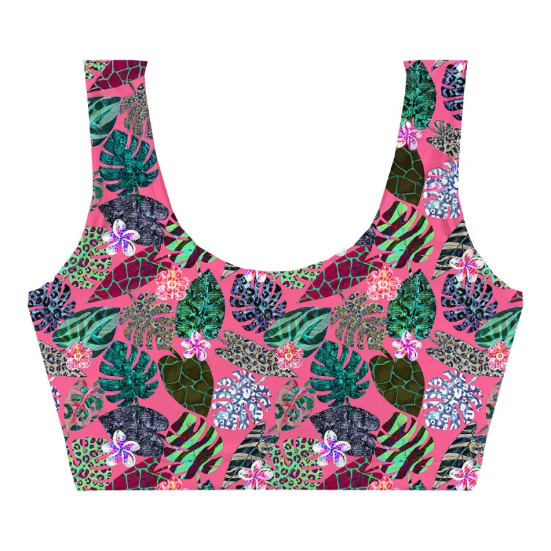 Lost In Leaves Crop Top