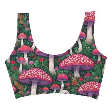 Magic Mushroom Crop Top