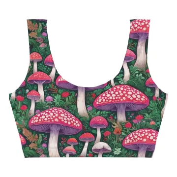 Magic Mushroom Crop Top