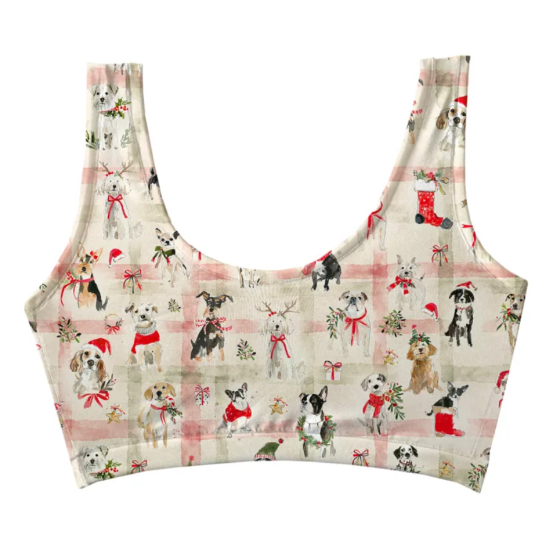 Merry Dogmas Crop Top