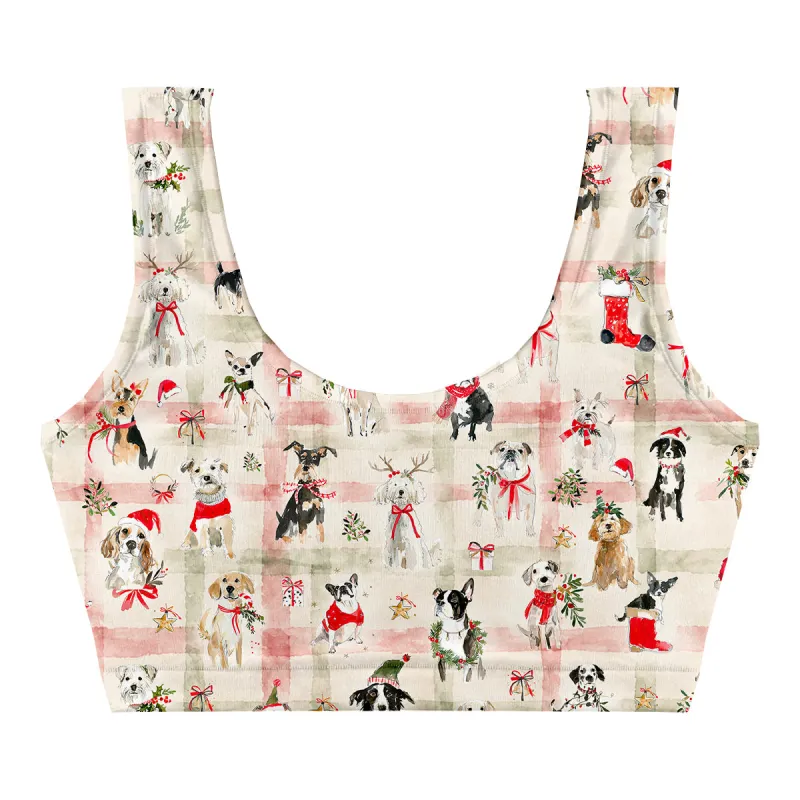 Merry Dogmas Crop Top