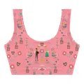 Munich Flair Pink Crop Top