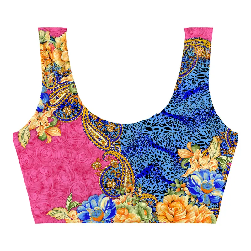 Oriental Flair Crop Top