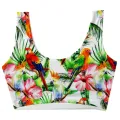 Parrots Talk Crop Top