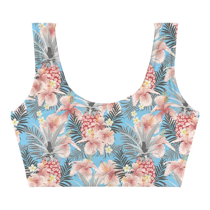 Pastel Tropics Crop Top