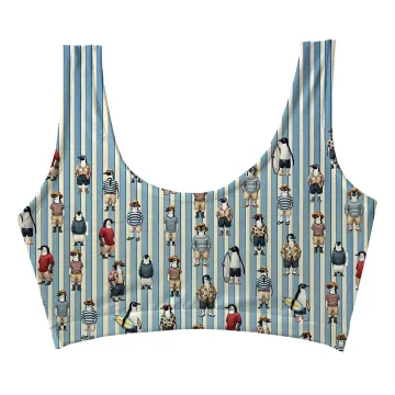 Penguin Fashion Crop Top
