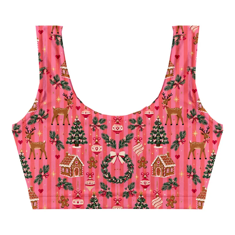 Pinkmas Crop Top