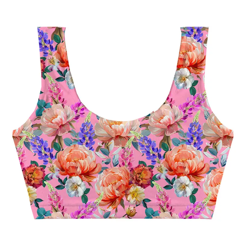 Rose Explosion Crop Top